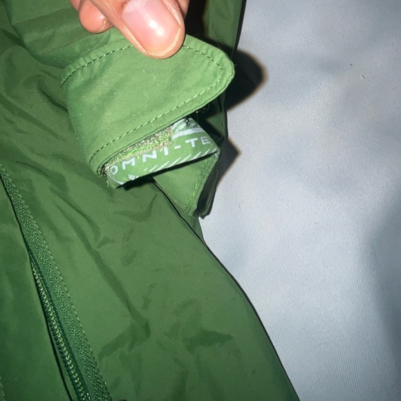 Columbia Interchange 2-in-1 Jacket Detachable Fleece Omni Tech No Hood Green L - Picture 7 of 13